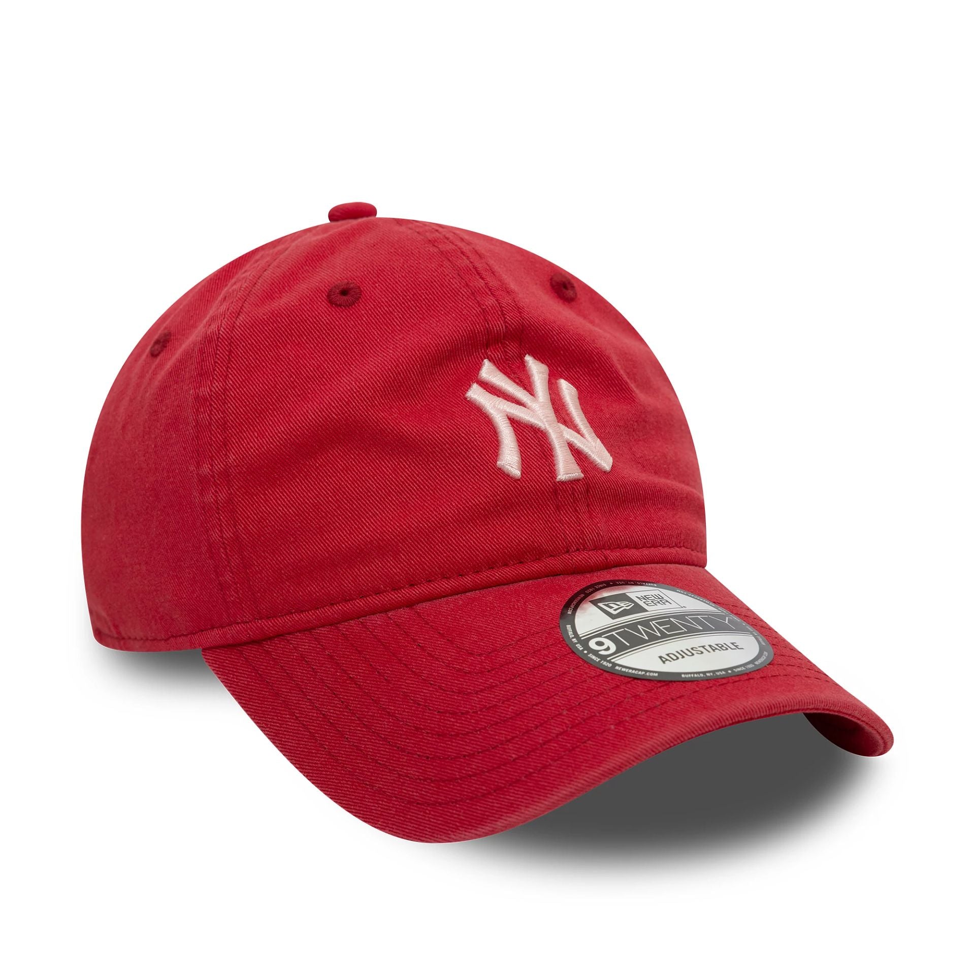 This is a New York Yankees Midi League Essential Red 9TWENTY Adjustable Cap 3