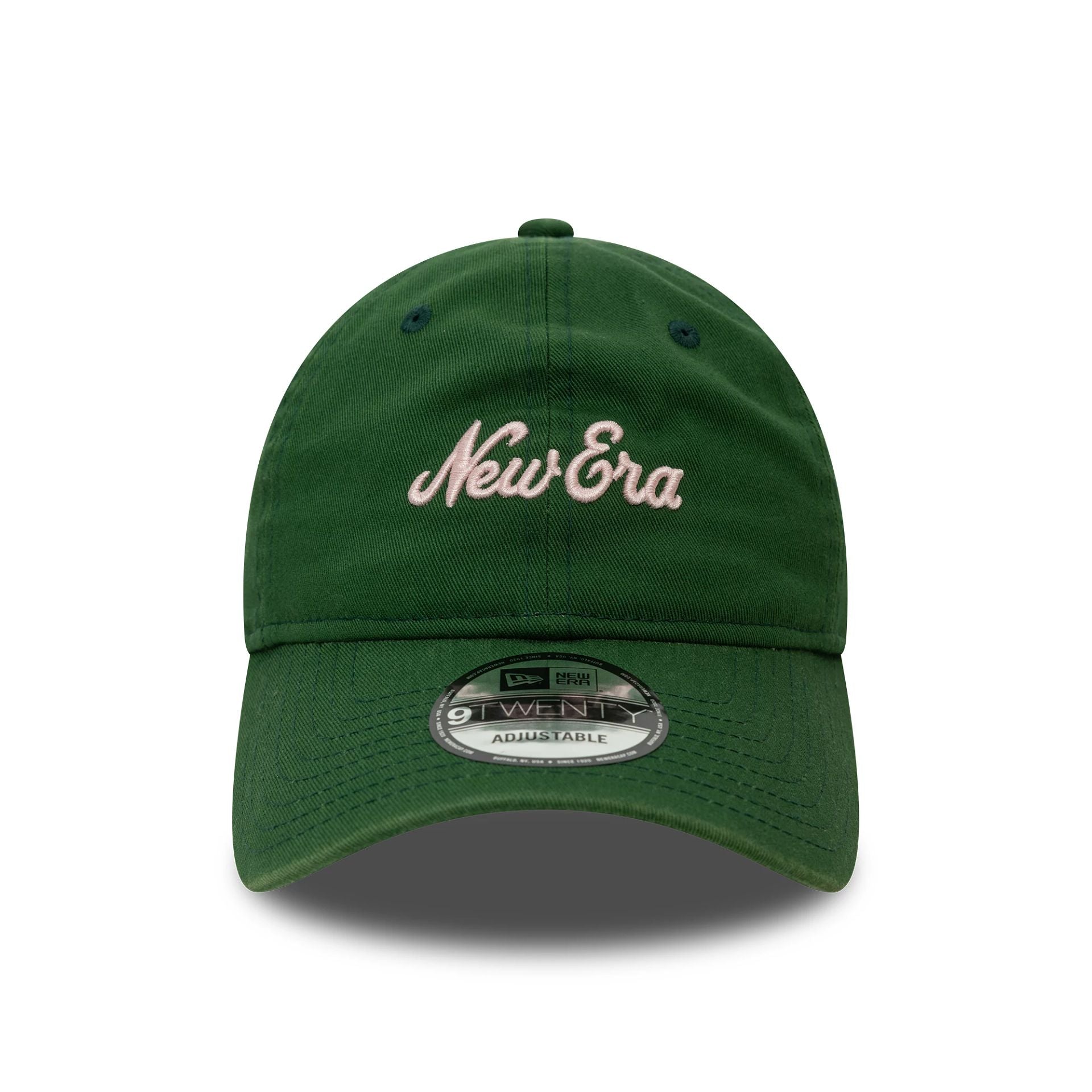 This is a New Era Essential Midi Dark Green 9TWENTY Adjustable Cap 2