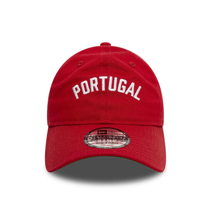 This is a Portugal National Team Wordmark Dark Red 9TWENTY Adjustable Cap 3