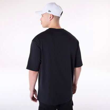 The Male model is wearing New Era 1920 Racing Black T-Shirt 6