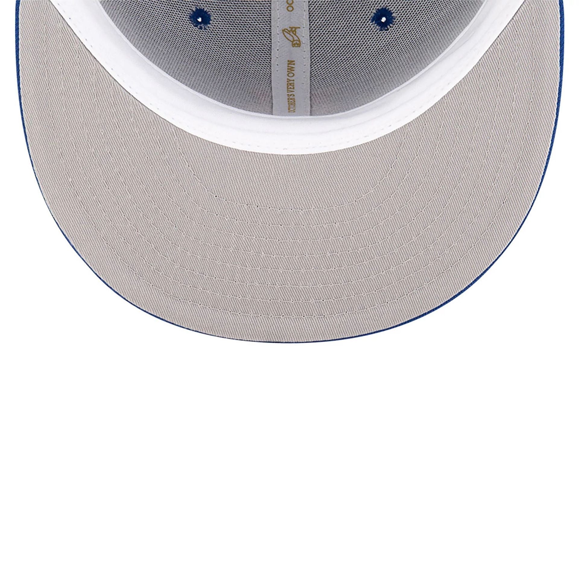 This is a New York Mets OVO x MLB 2024 Blue 59FIFTY Fitted Cap 2