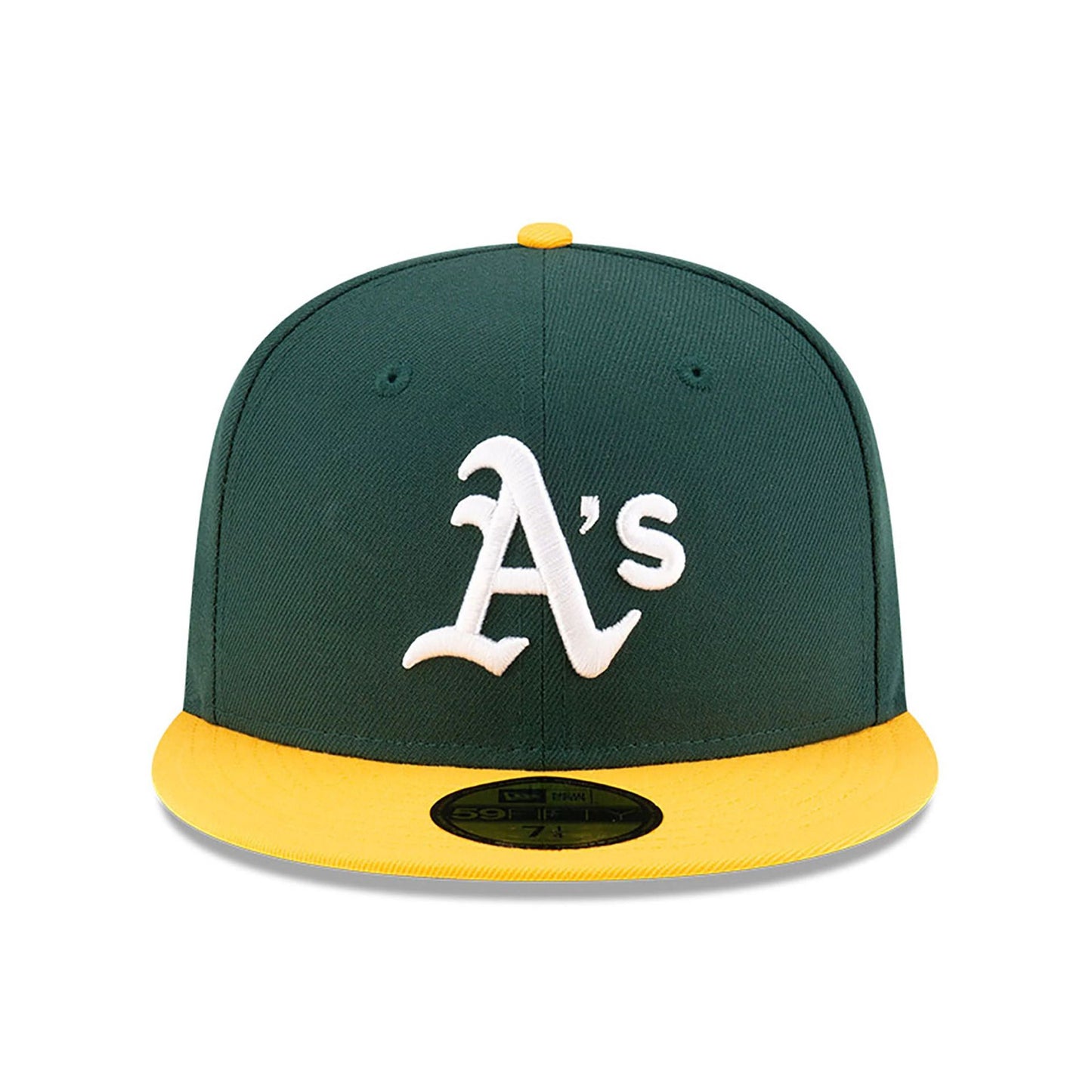 This is a Oakland Athletics OVO x MLB 2024 Dark Green 59FIFTY Fitted Cap 3