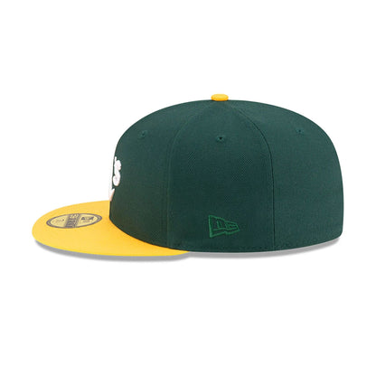 This is a Oakland Athletics OVO x MLB 2024 Dark Green 59FIFTY Fitted Cap 7