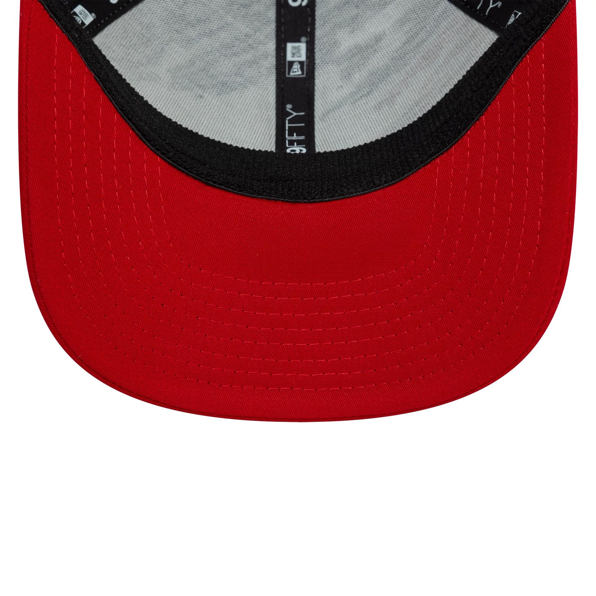 This is a McLaren Racing Austin Race Special Team White 9FIFTY Stretch Snap Cap 4