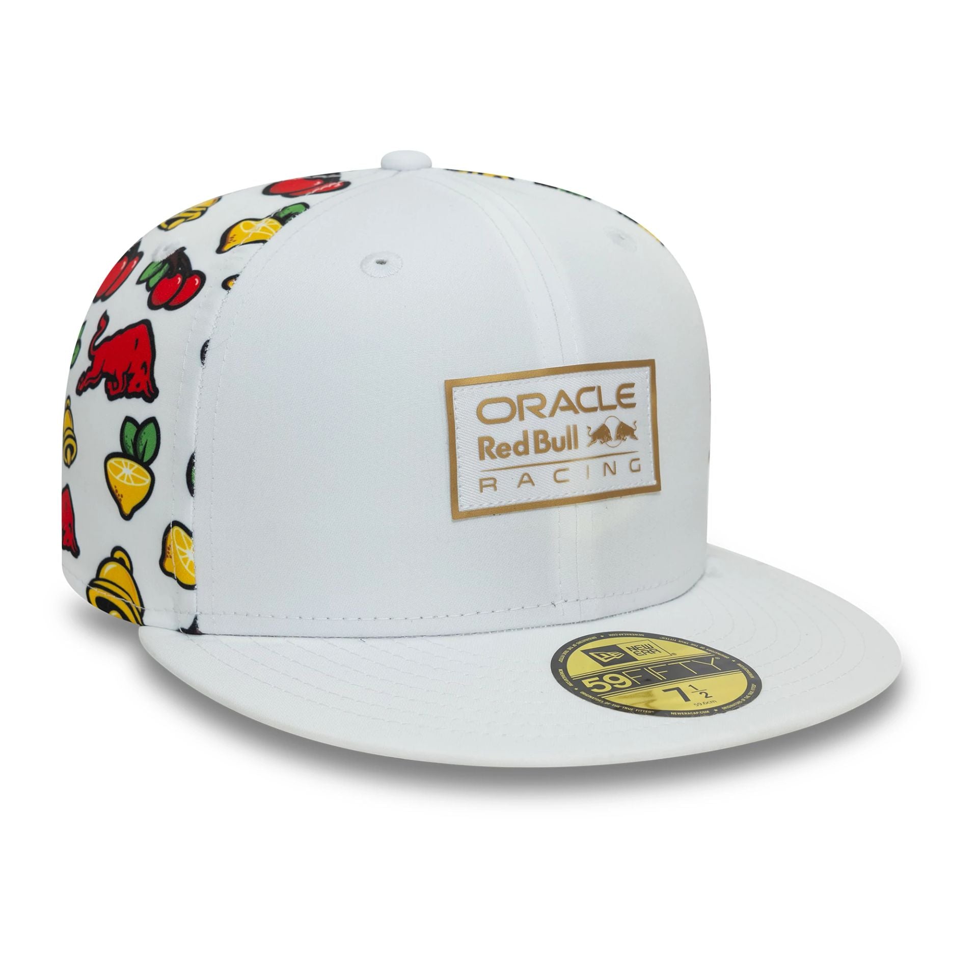 This is a Red Bull Racing Vegas Race Special White 59FIFTY Fitted Cap 3