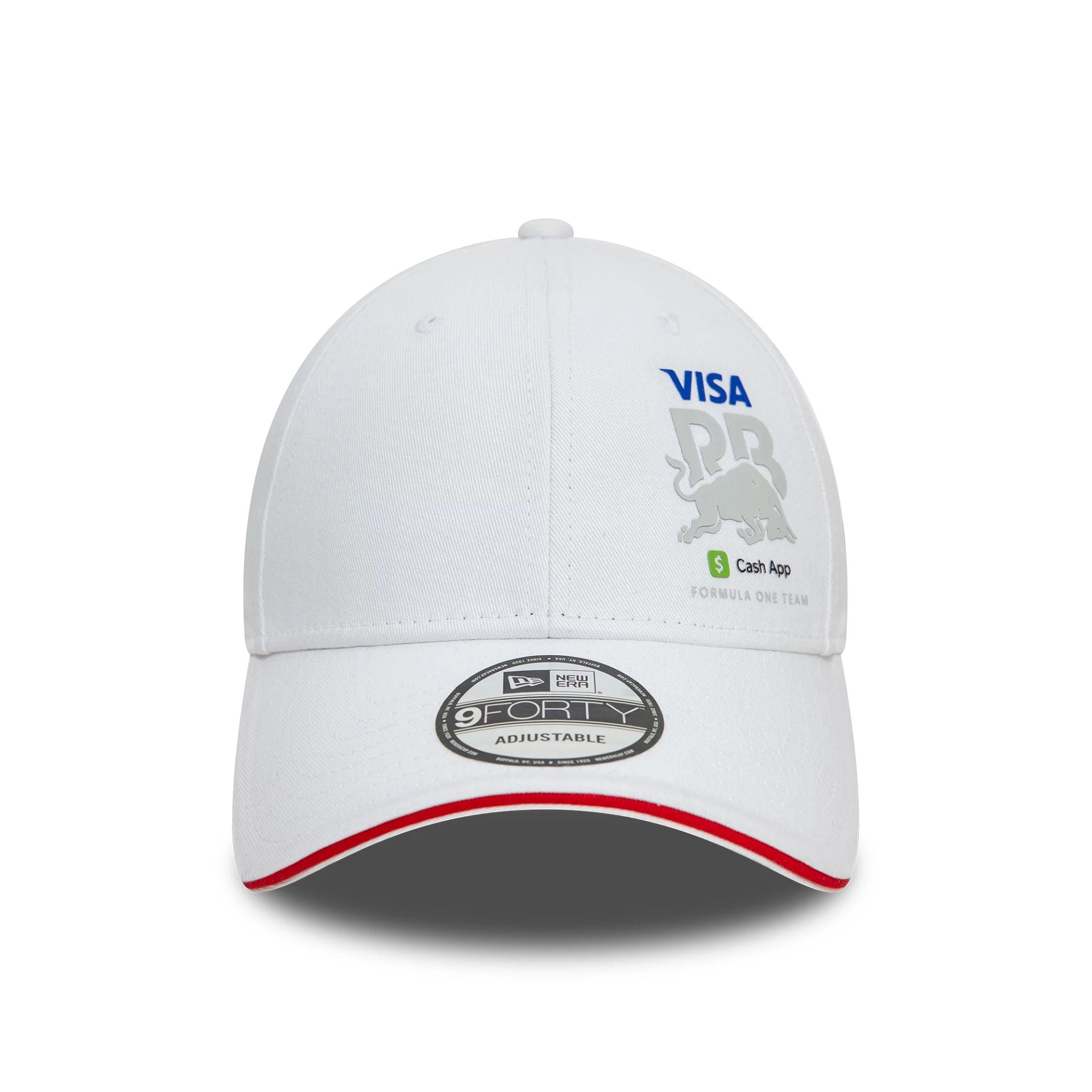 This is a Visa Cash App RB Flawless White 9FORTY Adjustable Cap 3