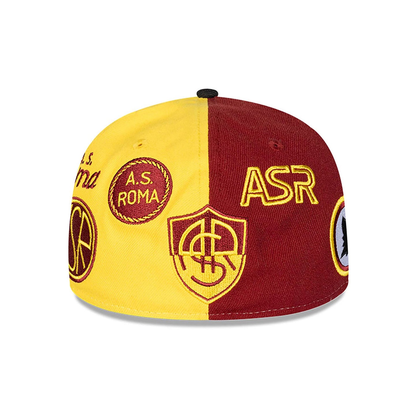 This is a AS Roma Exclusive Dark Red 59FIFTY Fitted Cap 5