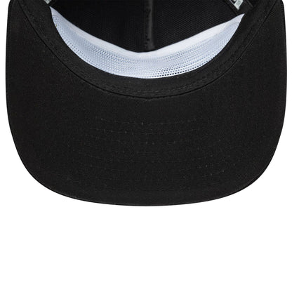 This is a New Era Workwear Black Golfer Adjustable Cap 6