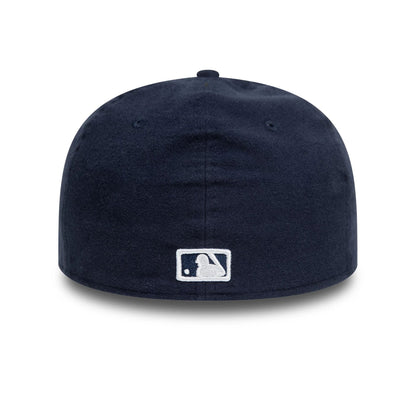 This is a Detroit Tigers Image Moleskin Navy Retro Crown 59FIFTY Fitted Cap 4