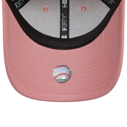 This is a New York Yankees League Essential Dark Pink 9FORTY Adjustable Cap 5