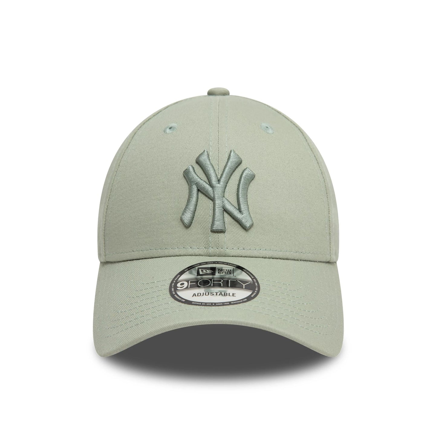 This is a New York Yankees League Essential Pastel Green 9FORTY Adjustable Cap 2