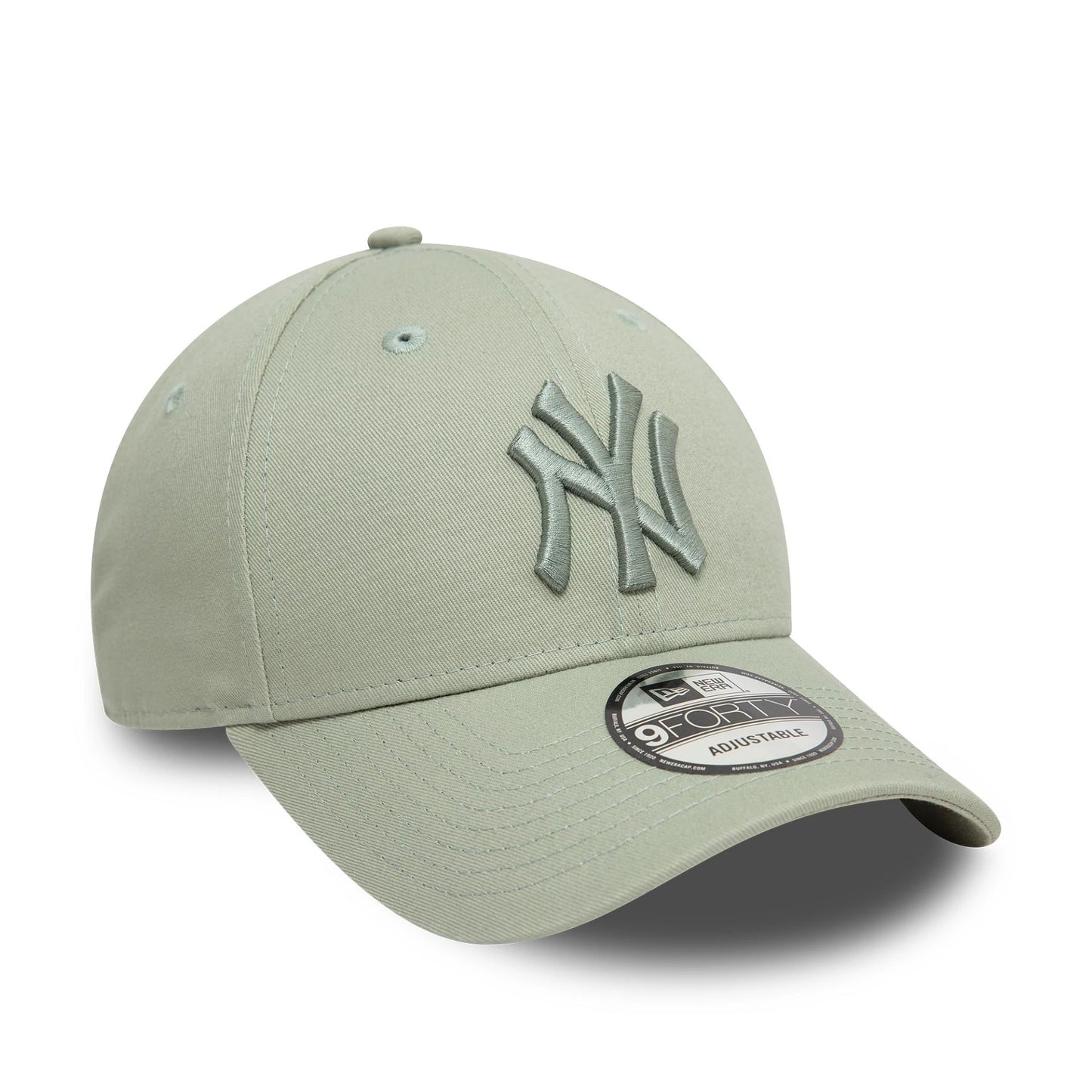 This is a New York Yankees League Essential Pastel Green 9FORTY Adjustable Cap 3