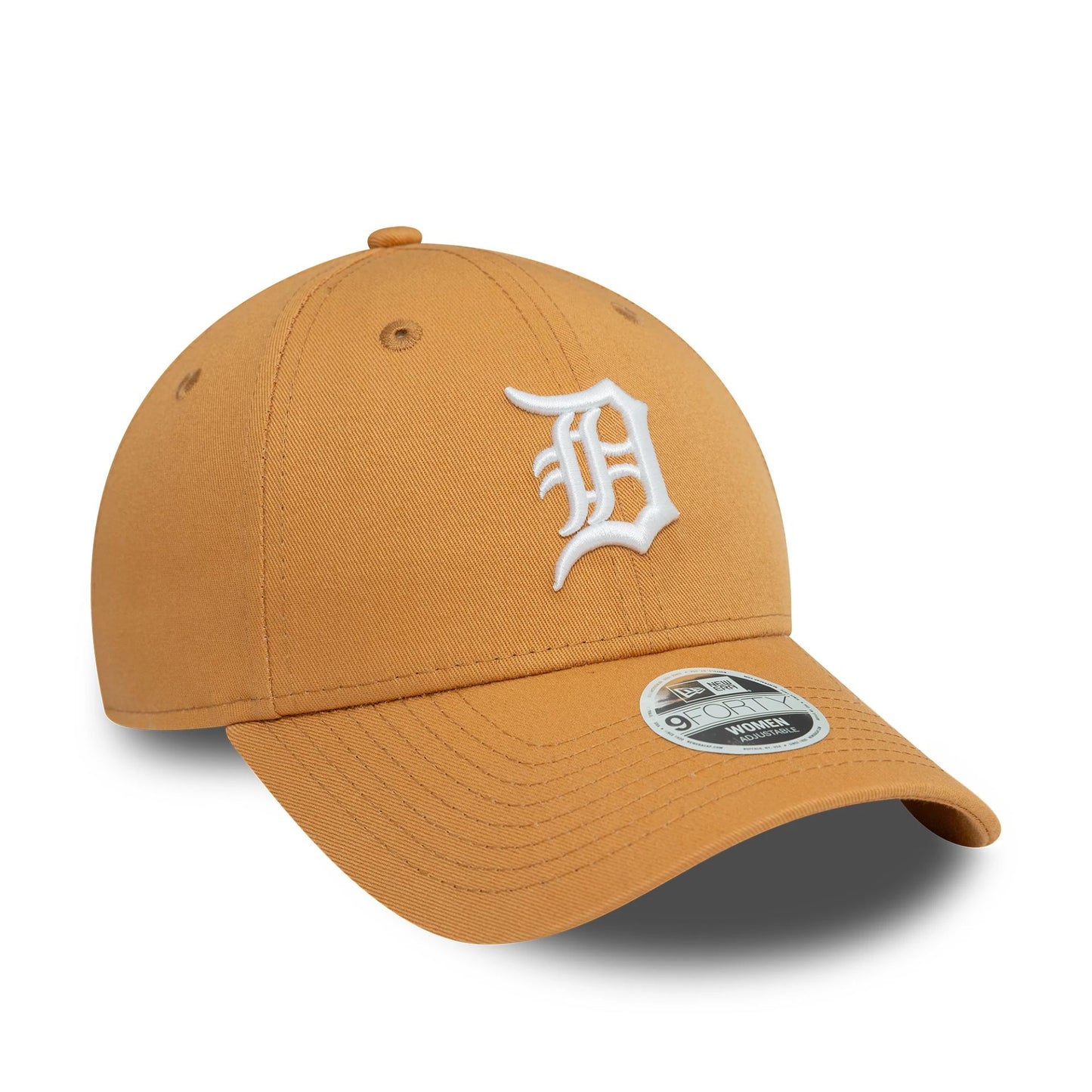 This is a Detroit Tigers Womens League Essential Dark Beige 9FORTY Adjustable Cap 3