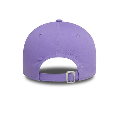 This is a LA Dodgers Womens League Essential Purple 9FORTY Adjustable Cap 4