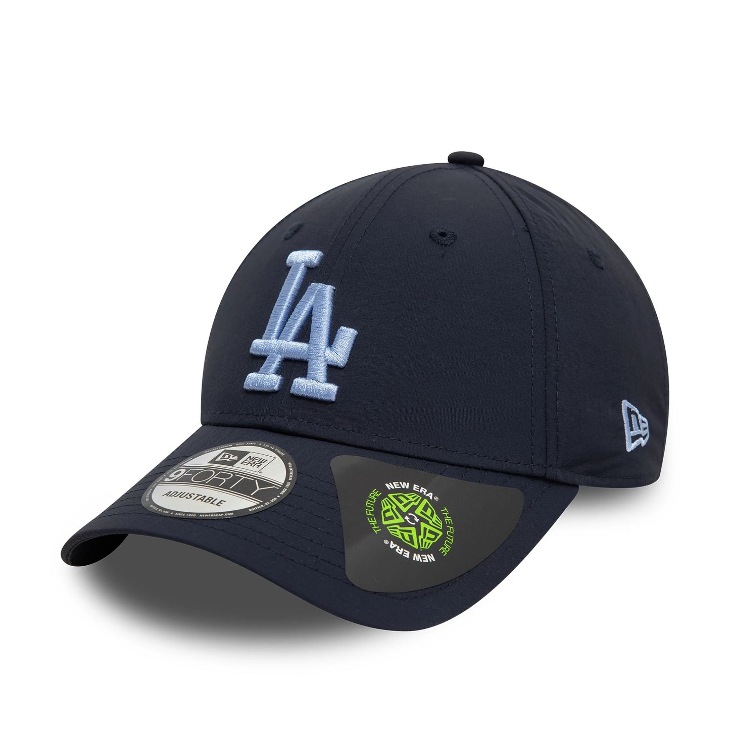 This is a LA Dodgers Recycled Navy 9FORTY Adjustable Cap 1