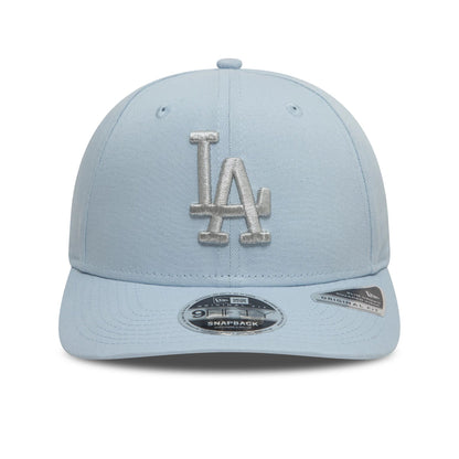 This is a LA Dodgers Metallic Pastel Blue 9FIFTY Original Fit Snapback Adjustable Cap 2