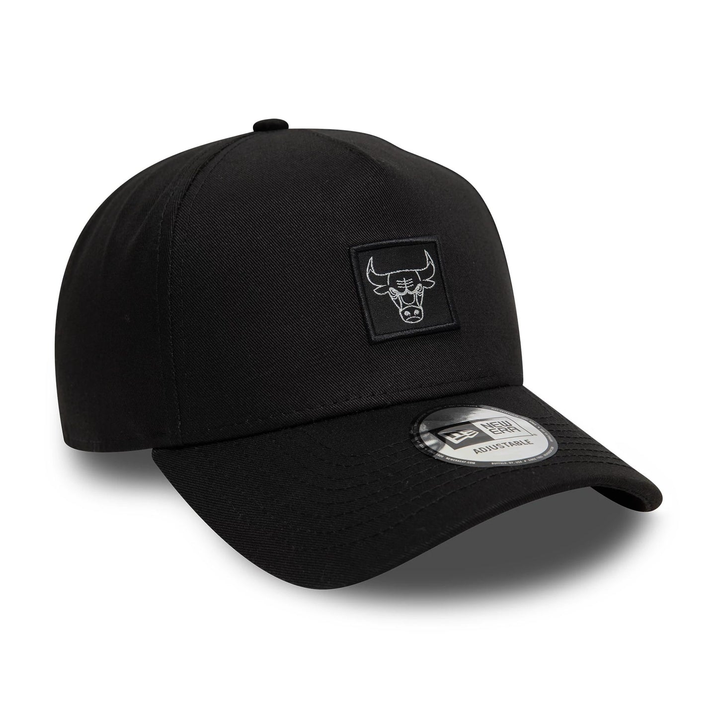 This is a Chicago Bulls Metallic Black 9FORTY A-Frame Adjustable Cap 3