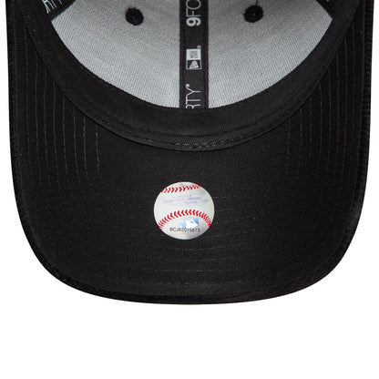 This is a New York Yankees Cord Black 9FORTY Adjustable Cap 5