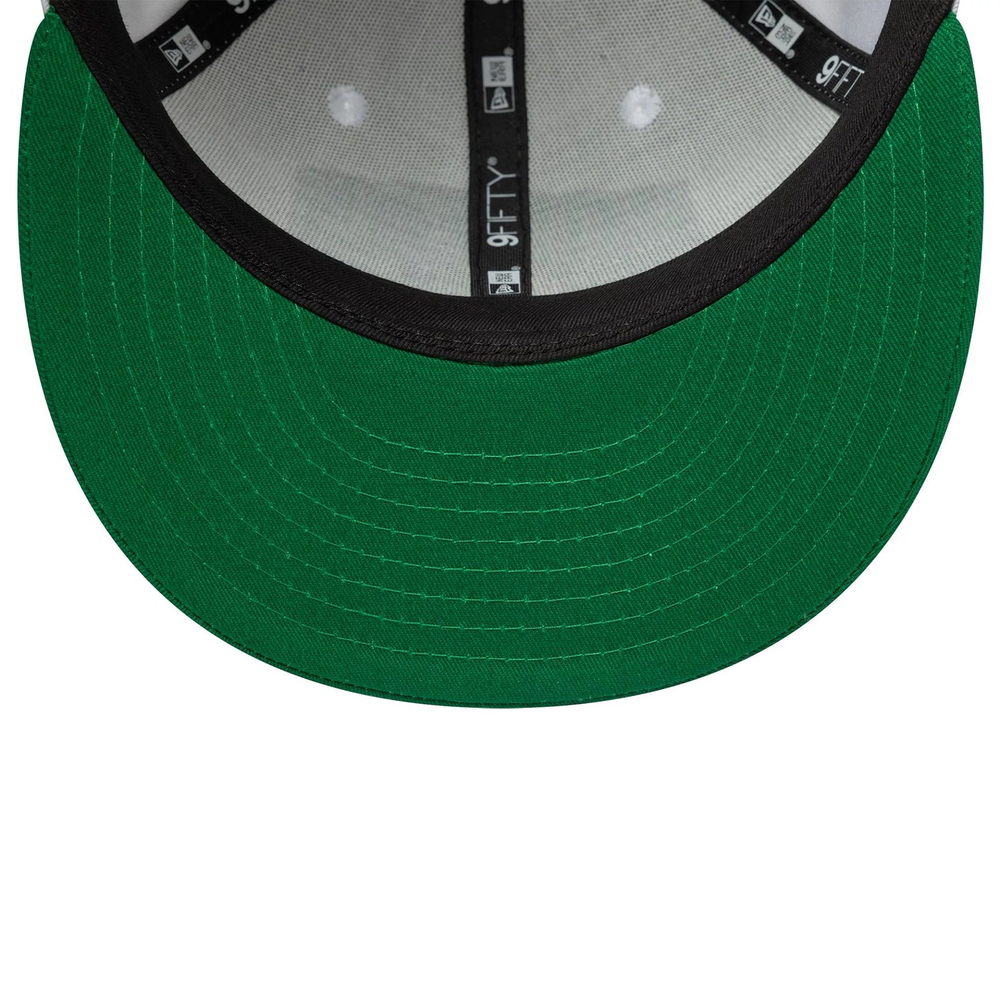 This is a Boston Celtics NBA Wordmark White 9FIFTY Snapback Adjustable Cap 6