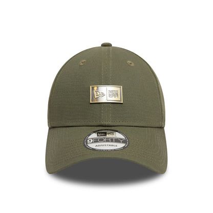 This is a New Era Badge Green 9FORTY Adjustable Cap 2