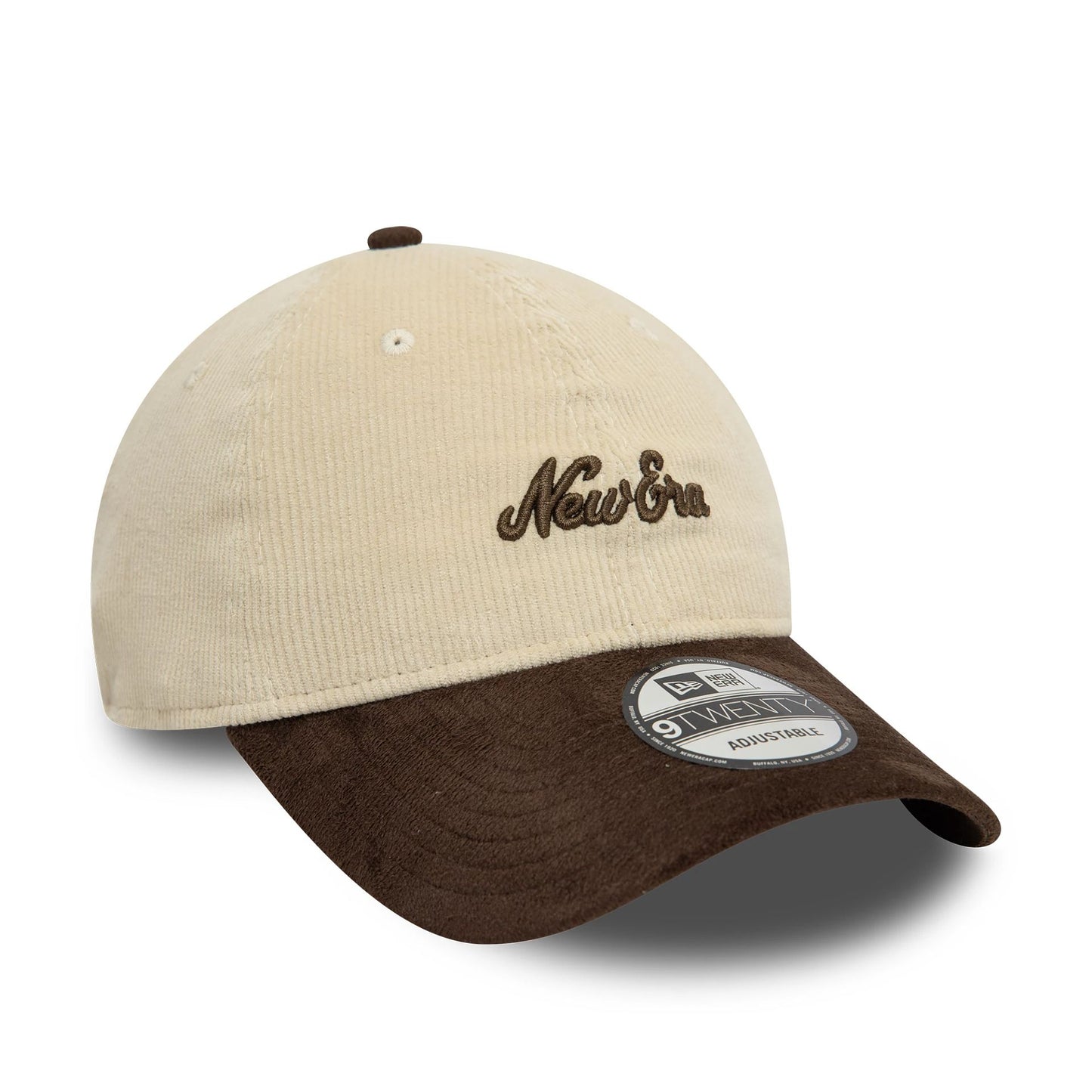 This is a New Era Premium Cord Cream 9TWENTY Adjustable Cap 3