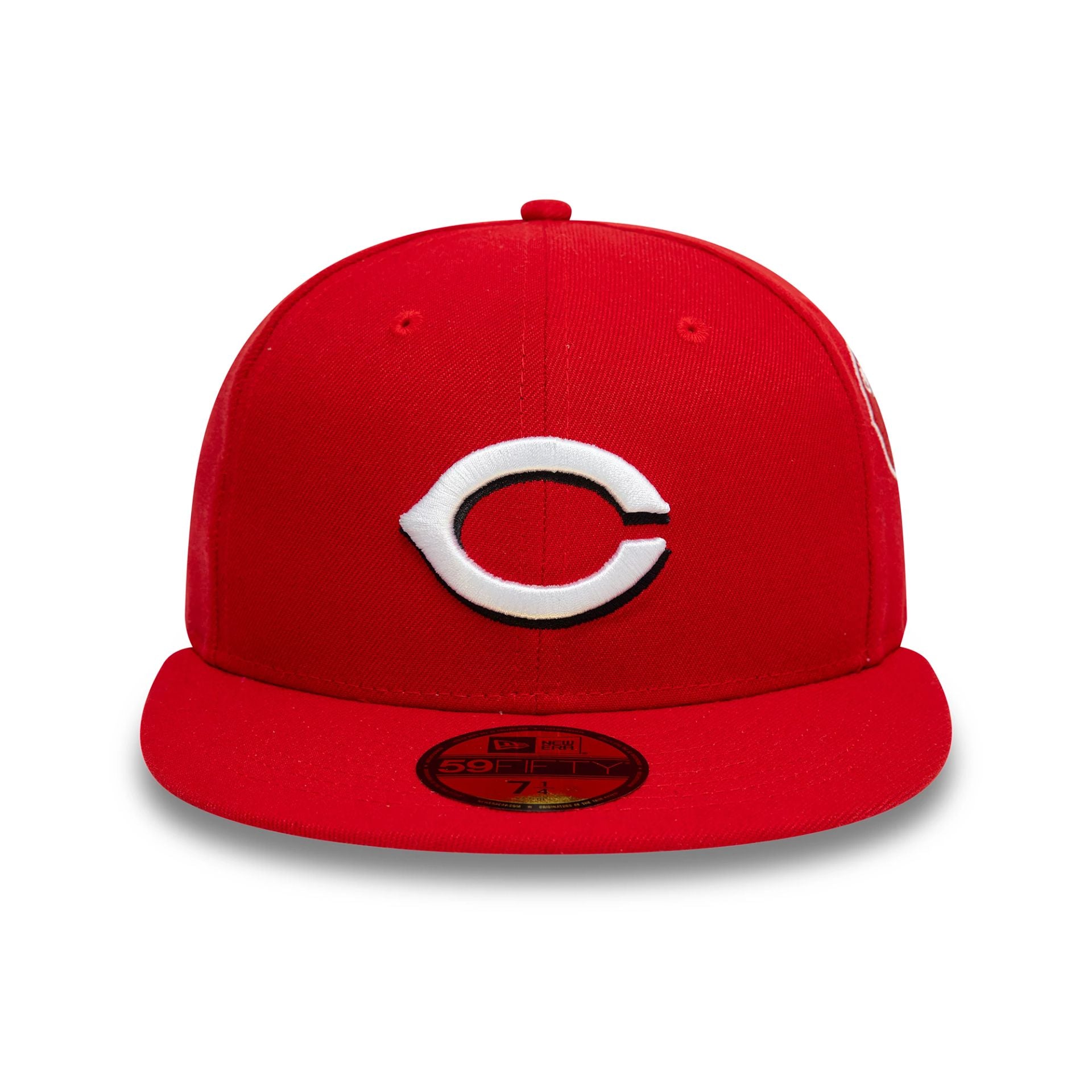 This is a Cincinnati Reds Image MLB All Over Print Red 59FIFTY Fitted Cap 3