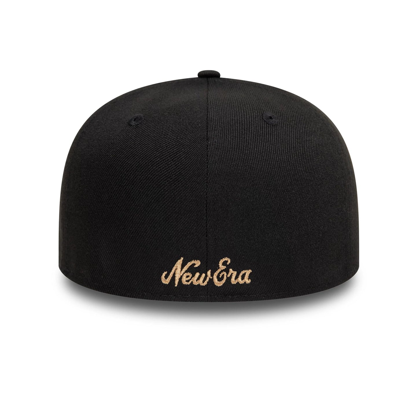 This is a New Era Metal Badge Black Low Profile 59FIFTY Fitted Cap 2