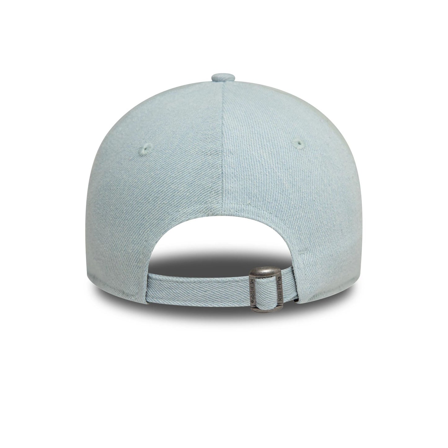 This is a New York Yankees Womens Denim Pastel Blue 9FORTY Adjustable Cap 4