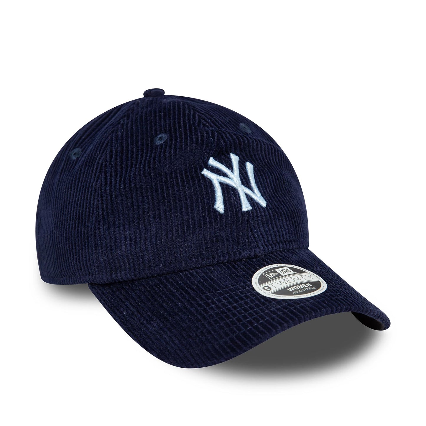 This is a New York Yankees Womens Cord Navy 9TWENTY Adjustable Cap 3