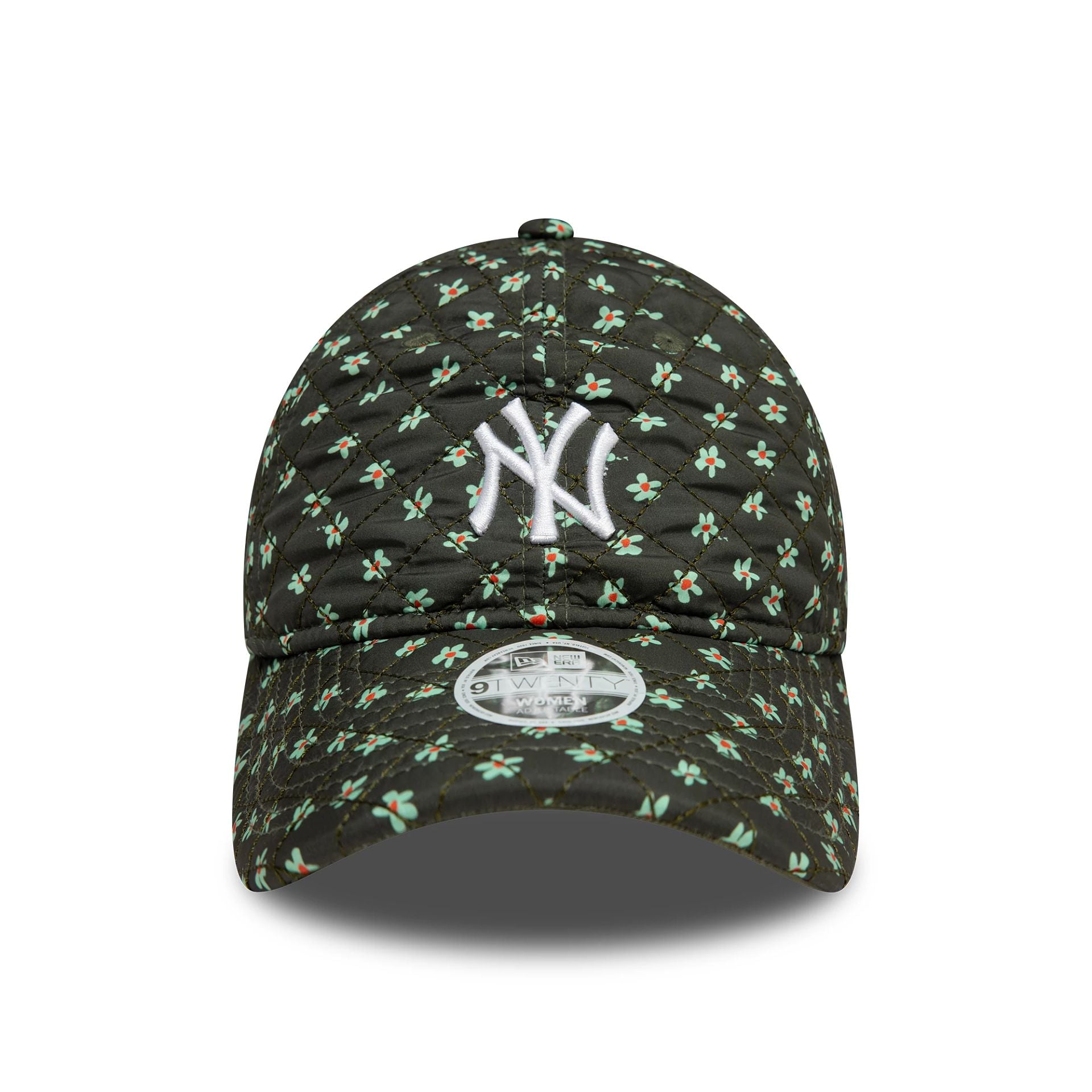 This is a New York Yankees Womens Floral Green 9TWENTY Adjustable Cap 2