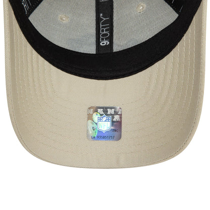 This is a New York Jets Child NFL Mascot Cream 9FORTY Adjustable Cap 6