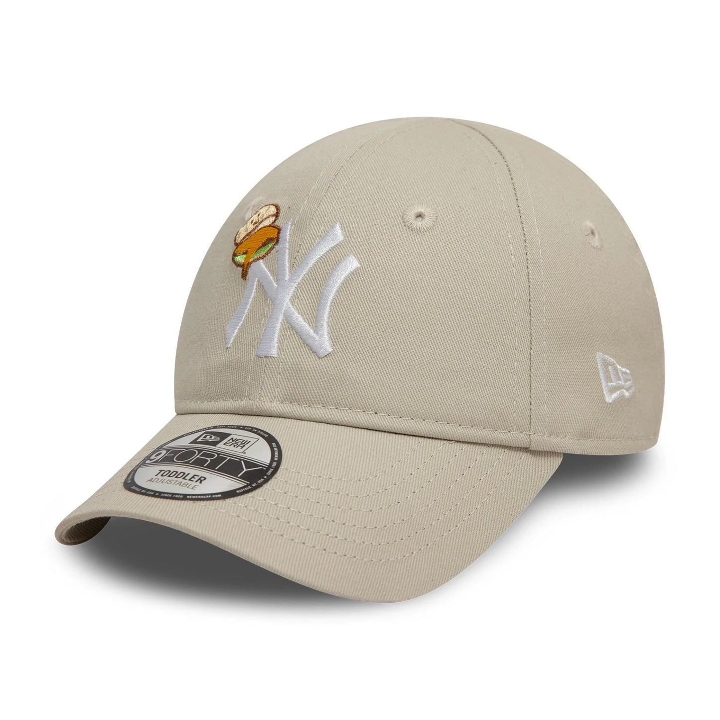 This is a New York Yankees Toddler Icon Cream 9FORTY Adjustable Cap 3