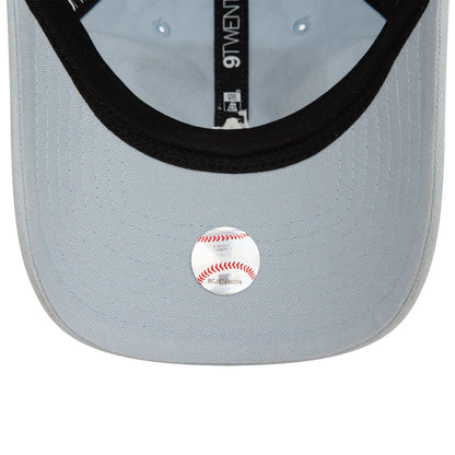 This is a LA Dodgers Mini Washed Pastel Blue 9TWENTY Adjustable Cap 5