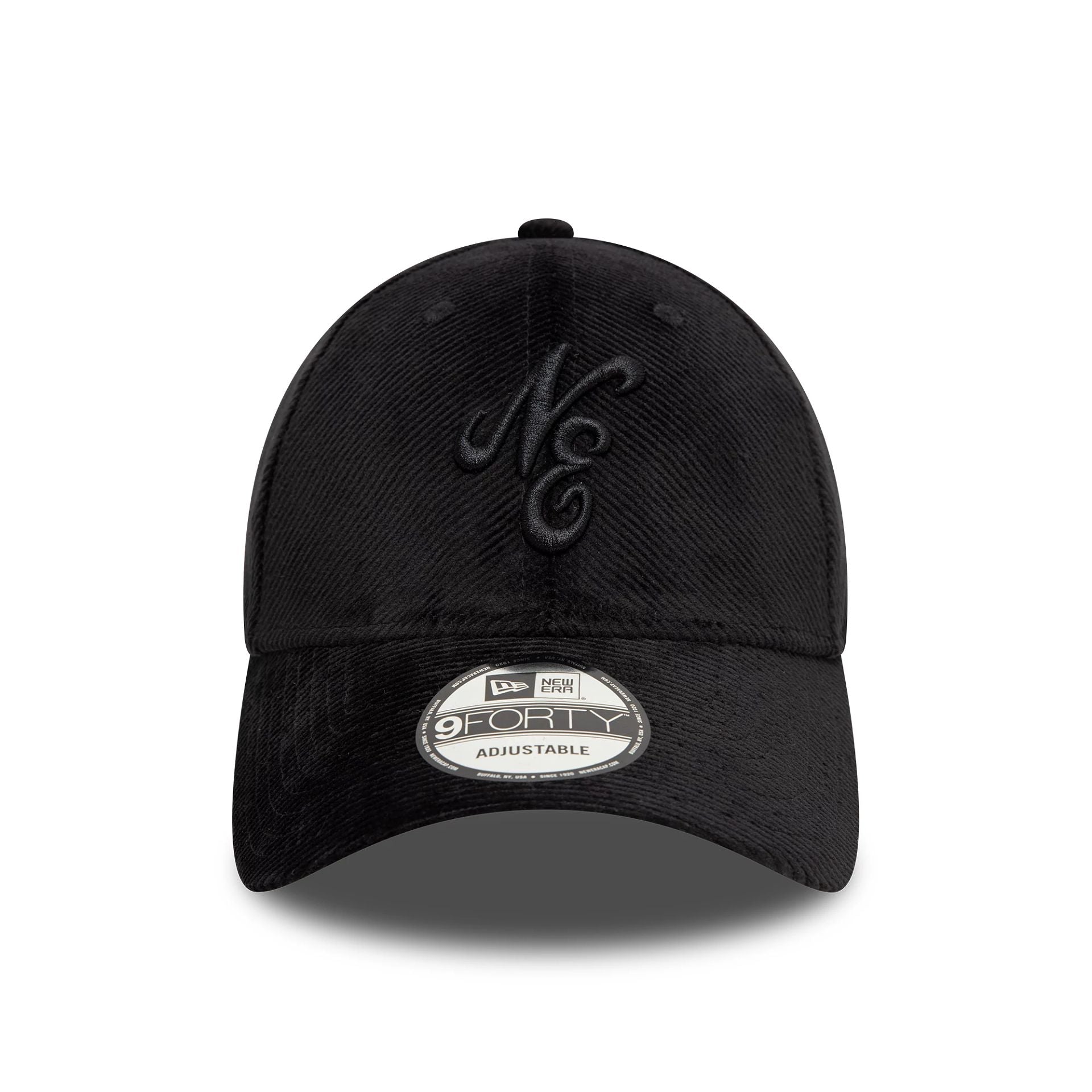 This is a New Era Heritage Connect Cord Black 9FORTY Adjustable Cap 2