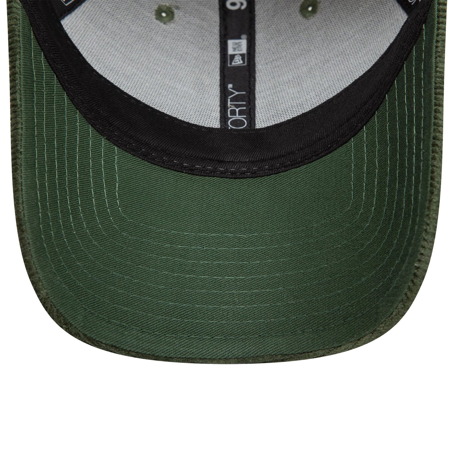 This is a New Era Heritage Connect Cord Dark Green 9FORTY Adjustable Cap 5