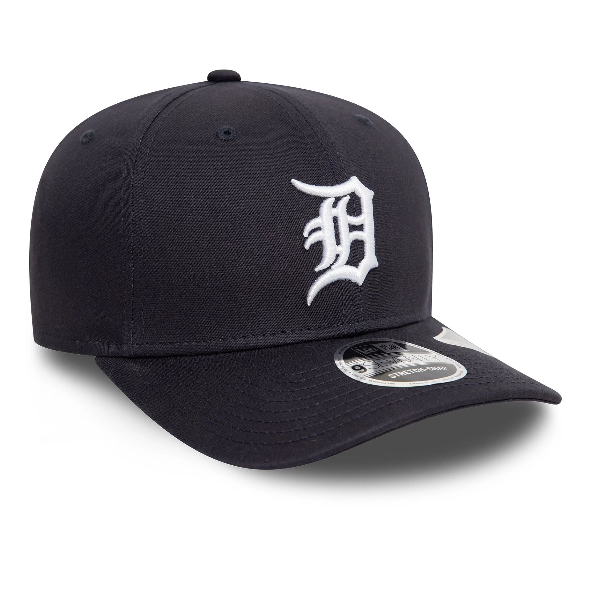 This is a Detroit Tigers Official Team Colour Navy 9SEVENTY Stretch Snap Adjustable Cap 3