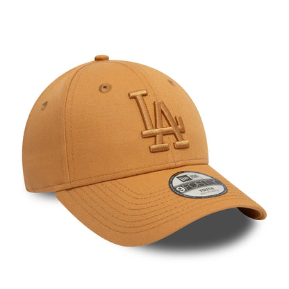 This is a LA Dodgers Child League Essential Dark Beige 9FORTY Adjustable Cap 3