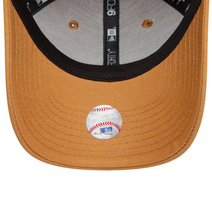 This is a LA Dodgers Child League Essential Dark Beige 9FORTY Adjustable Cap 5