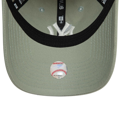 This is a New York Yankees League Essential Pastel Green 9TWENTY Adjustable Cap 5