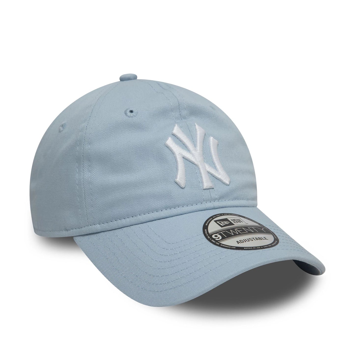 This is a New York Yankees League Essential Pastel Blue 9TWENTY Adjustable Cap 3