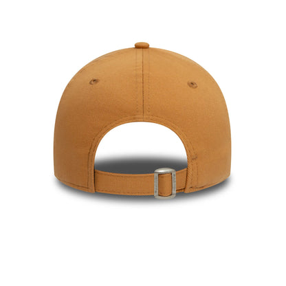 This is a Child New Era Essential Dark Beige 9FORTY Adjustable Cap 5