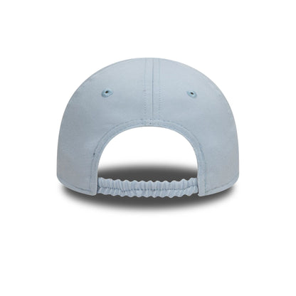 This is a New York Yankees Infant League Essential Essential Pastel Blue 9FORTY Adjustable Cap 4