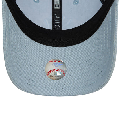 This is a New York Yankees Toddler League Essential Pastel Blue 9FORTY Adjustable Cap 5