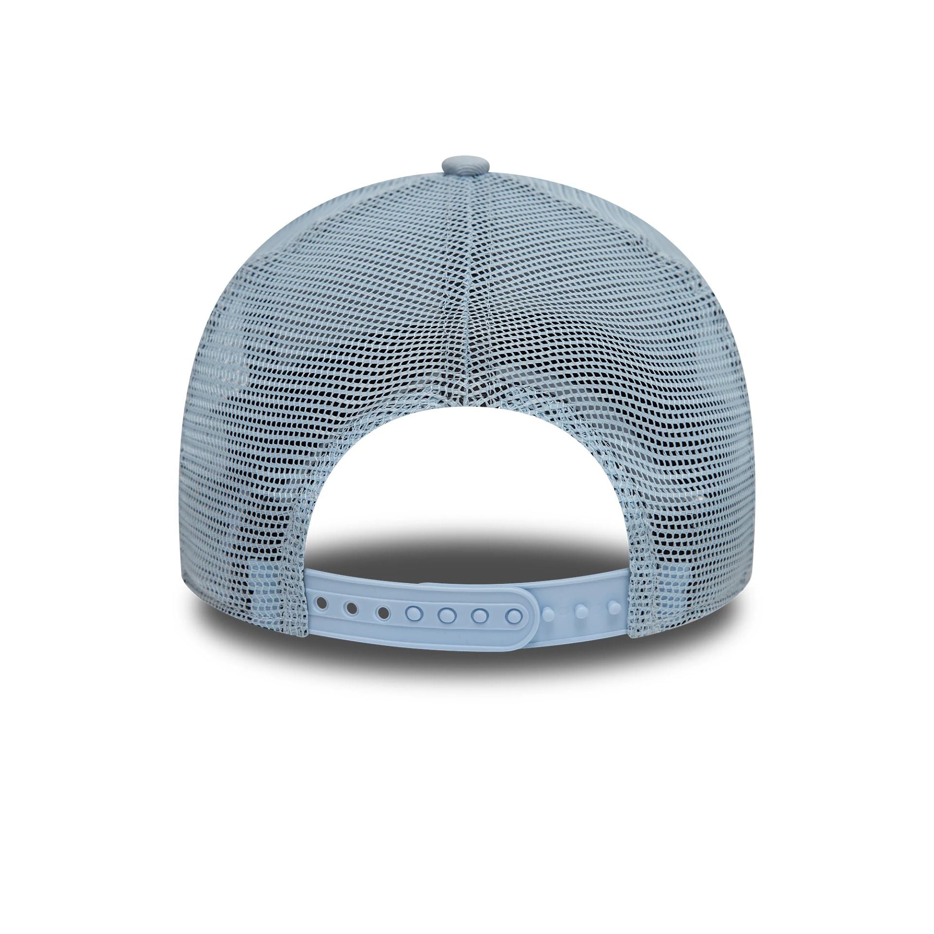 This is a LA Dodgers Child League Essential Pastel Blue 9FORTY A-Frame Trucker Adjustable Cap 4