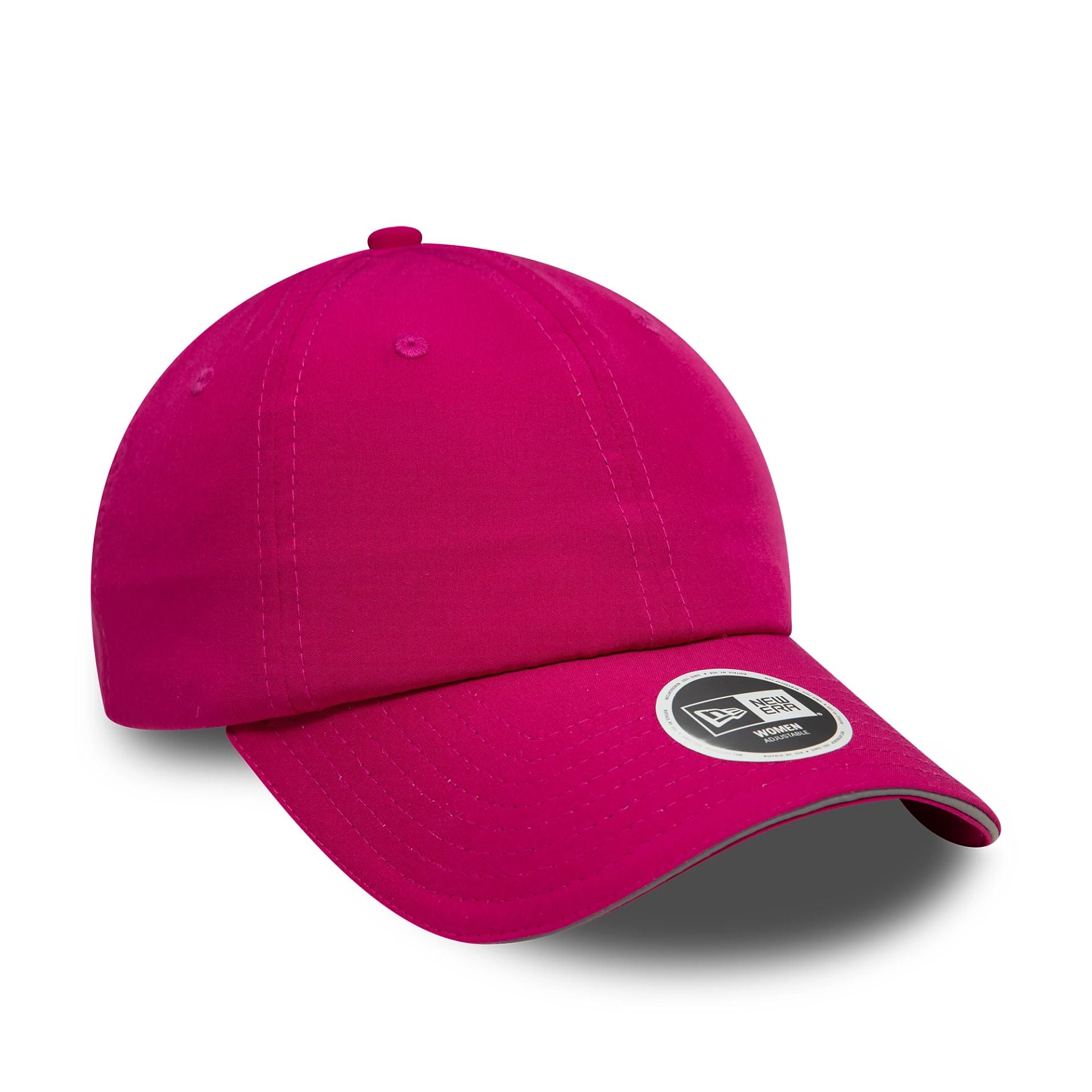 This is a Womens New Era Pink Open Back Adjustable Cap 4