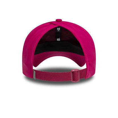 This is a Womens New Era Pink Open Back Adjustable Cap 2