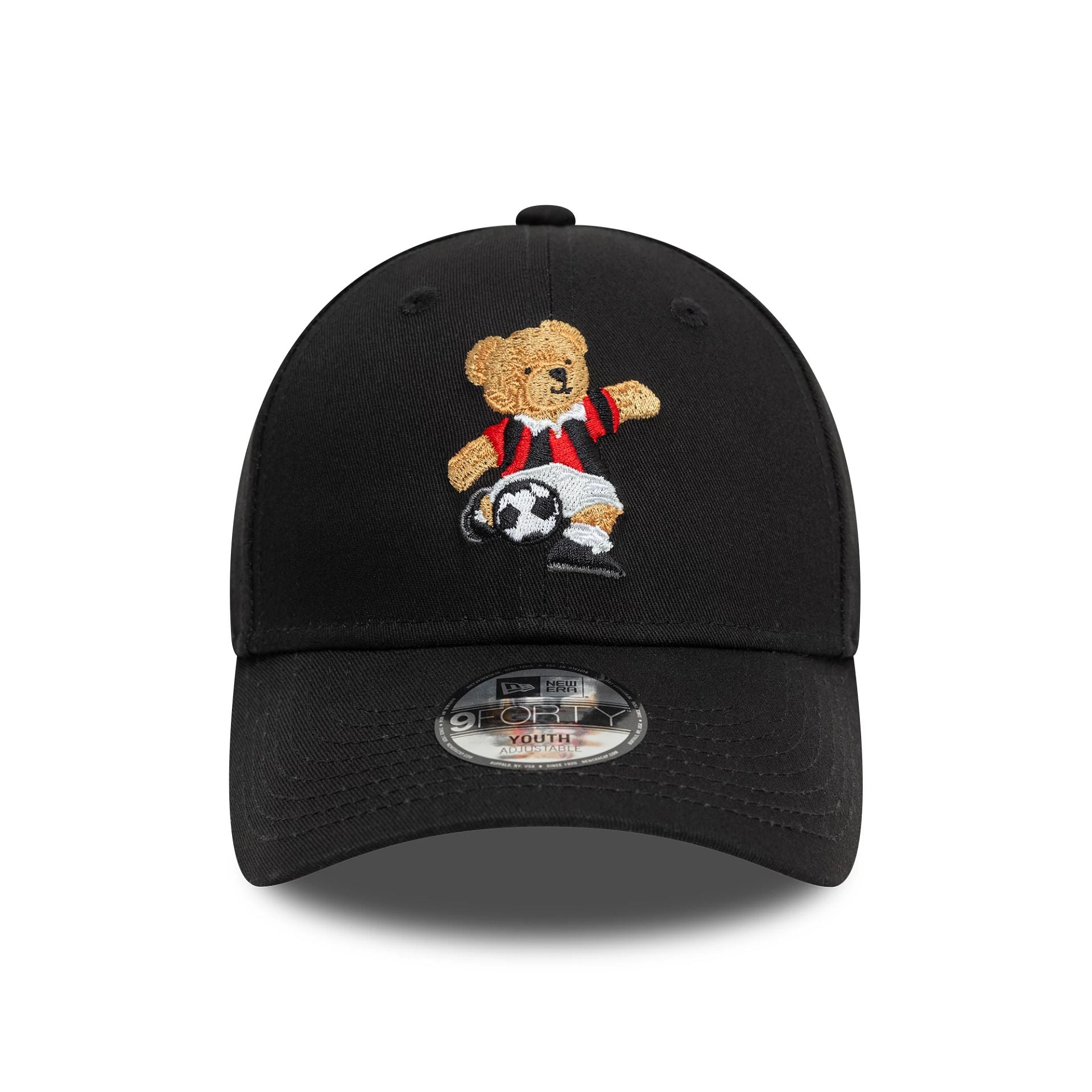 This is a AC Milan Kids Bear Black 9FORTY Adjustable Cap 2