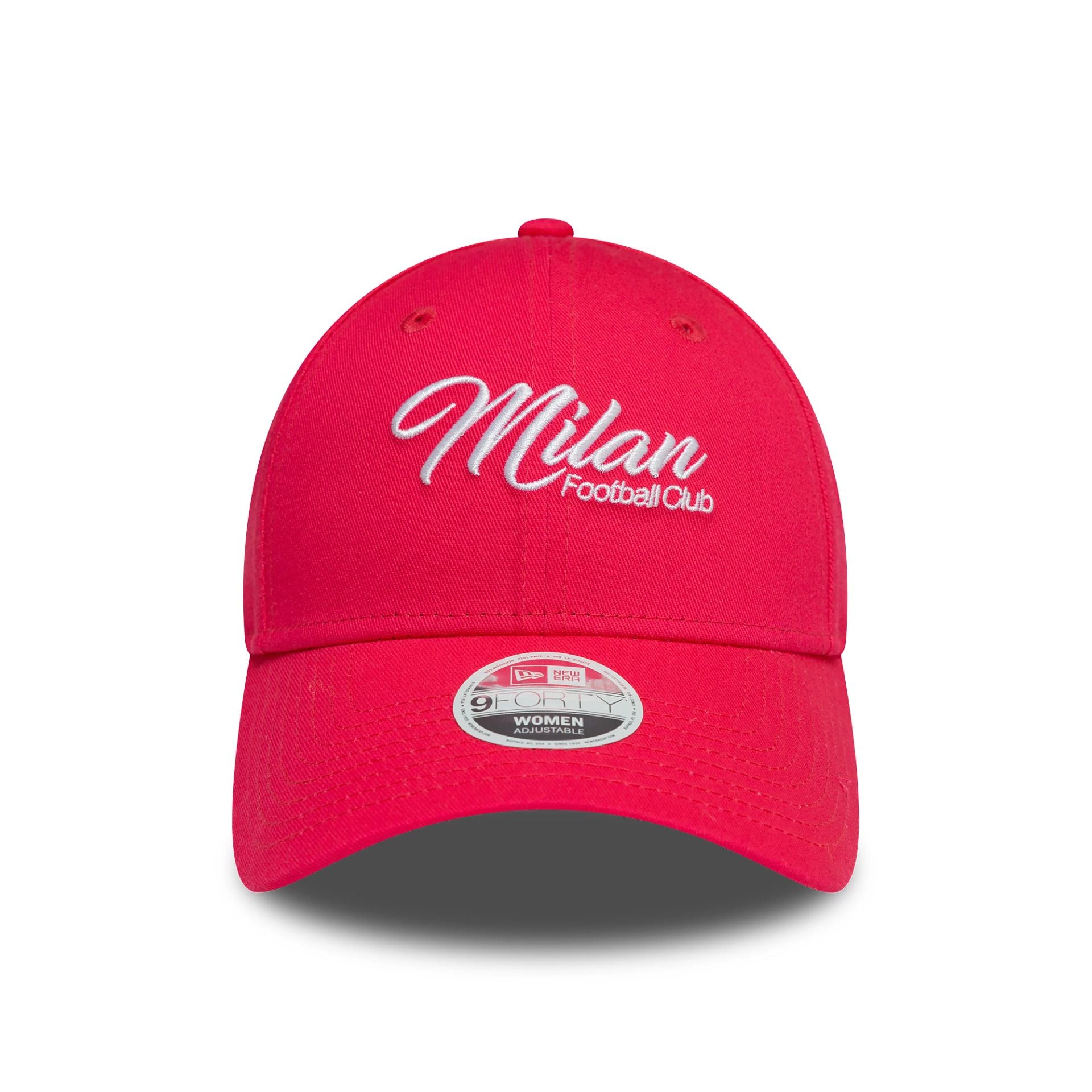 This is a AC Milan Womens Wordmark Bright Pink 9FORTY Adjustable Cap 2