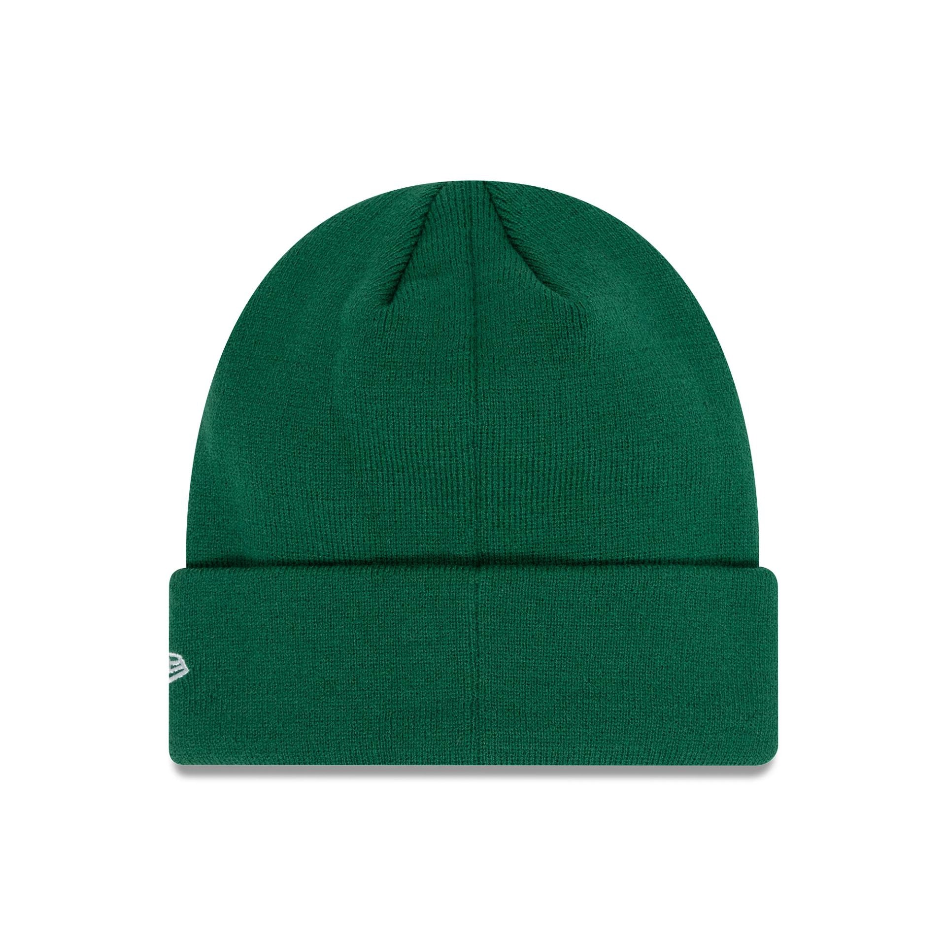 This is a AS Roma Seasonal Green Cuff Knit Beanie Hat 2