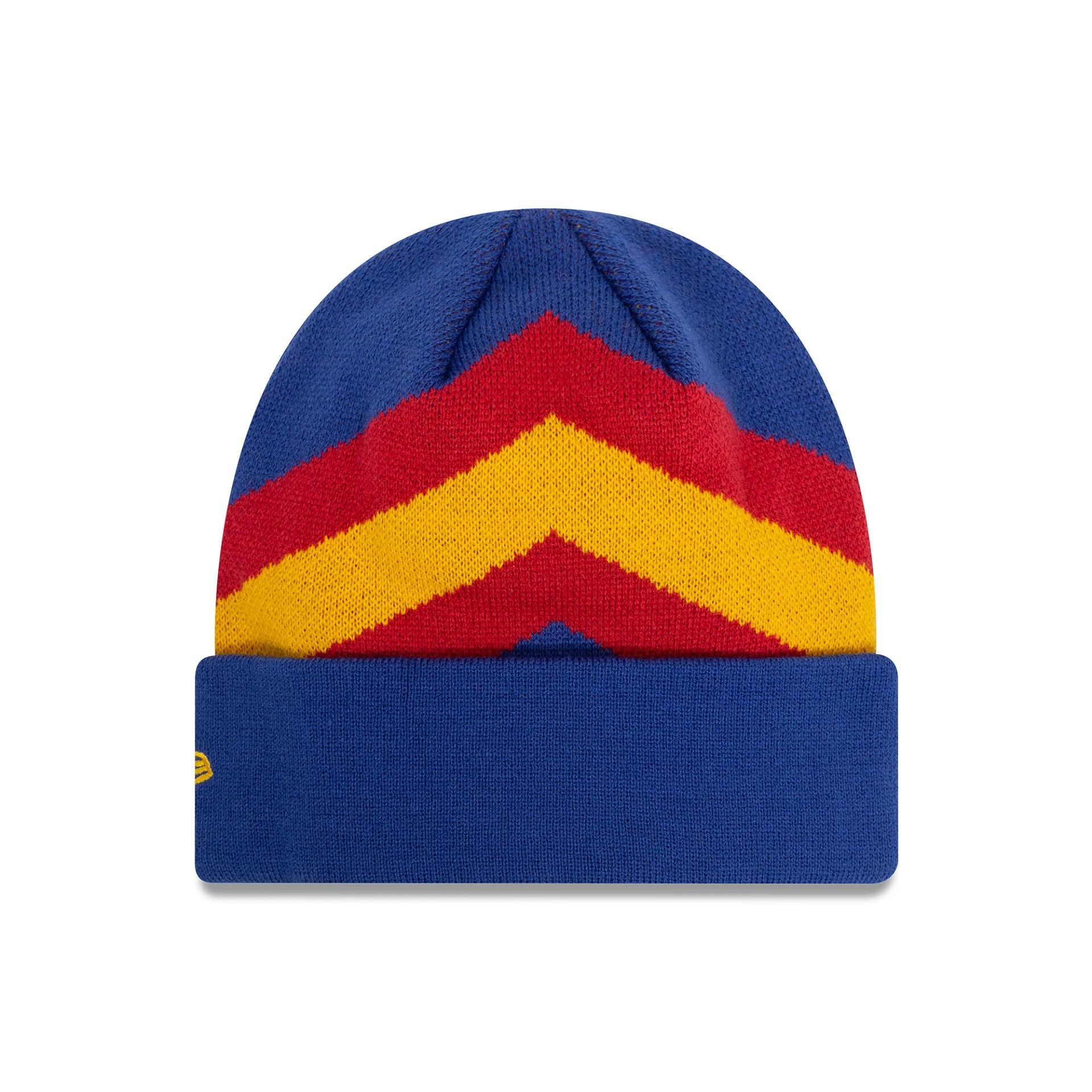 This is a AS Roma 92 Blue Cuff Knit Beanie Hat 2